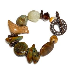 JEWELRY SALE! Handmade multi stone bracelet